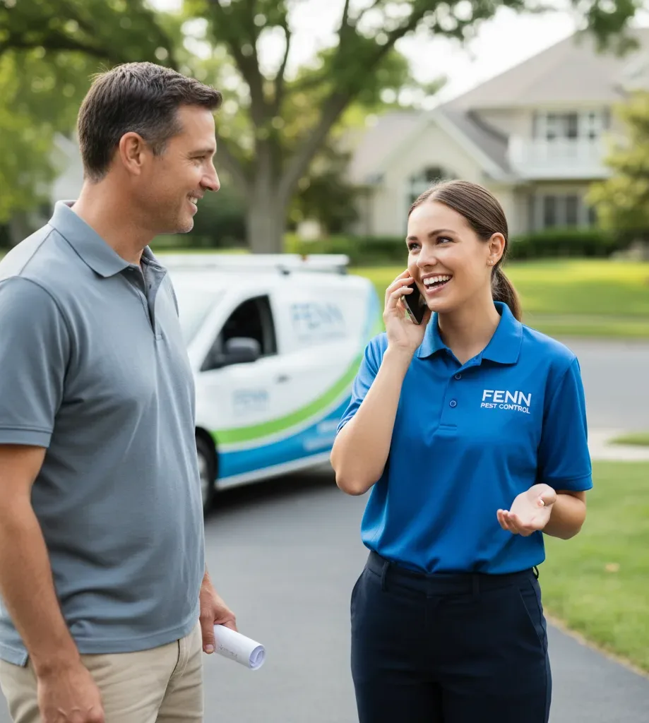 Fenn Pest Control customer support in Fredericktown